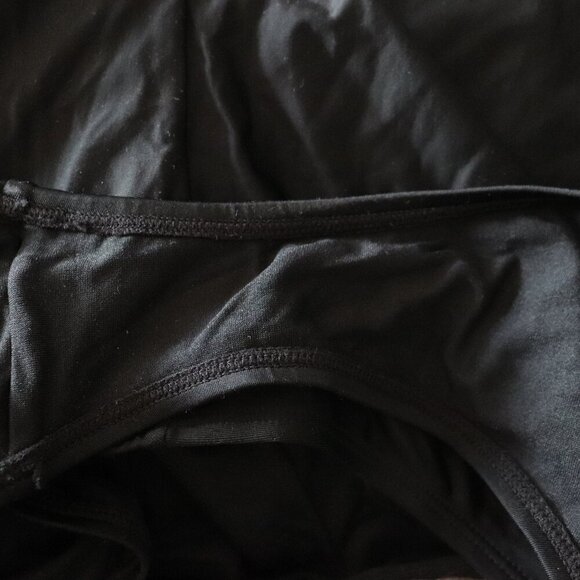 Lole Women's Black Sz 8 One Piece Straps Minimalist Scoop Neck Swim Bathing Suit - Picture 7 of 12